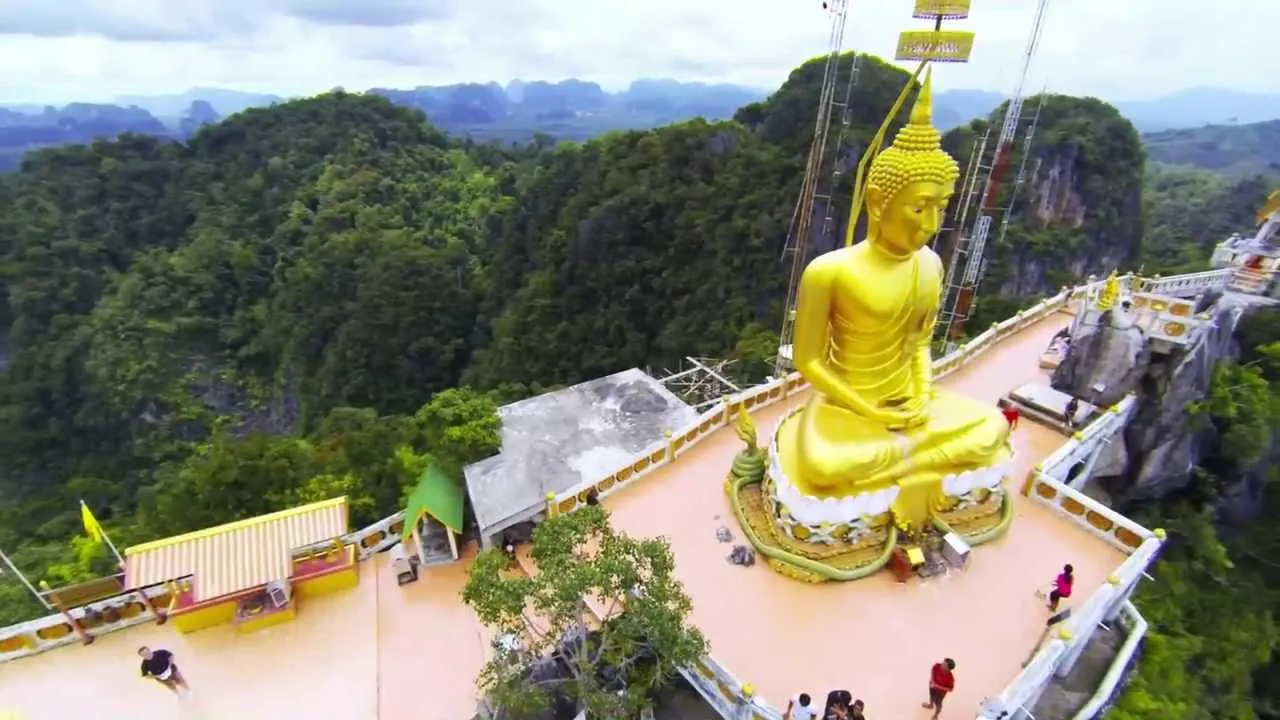Visit a Temple in a Cave at Wat Tham Sua