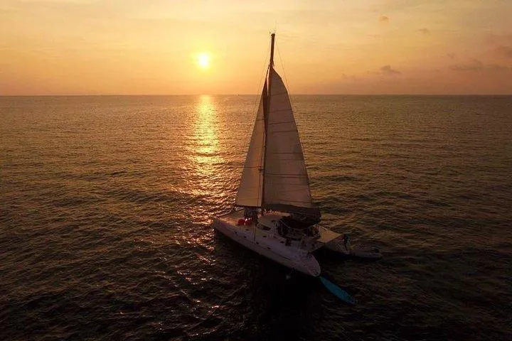 Coral Island (Kahung Beach) Sunset at Promthep Cape by Catamaran Tour Ticket