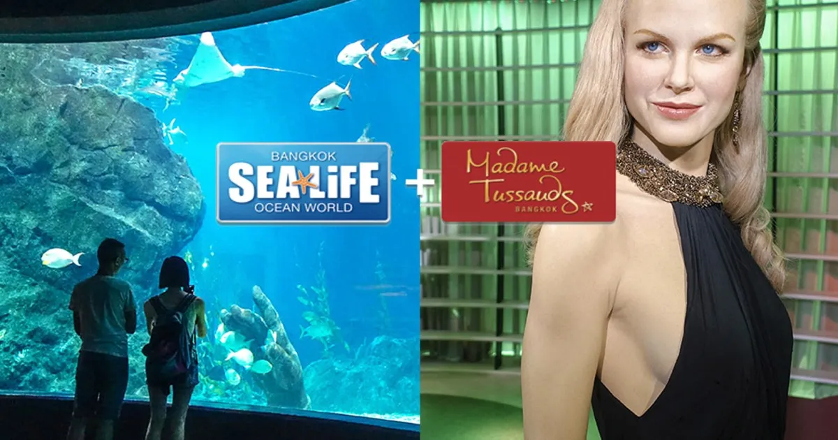 Madame Tussauds and Sea Life Bangkok Ticket