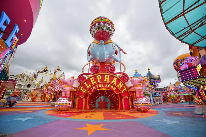 Carnival Magic and Theme Park