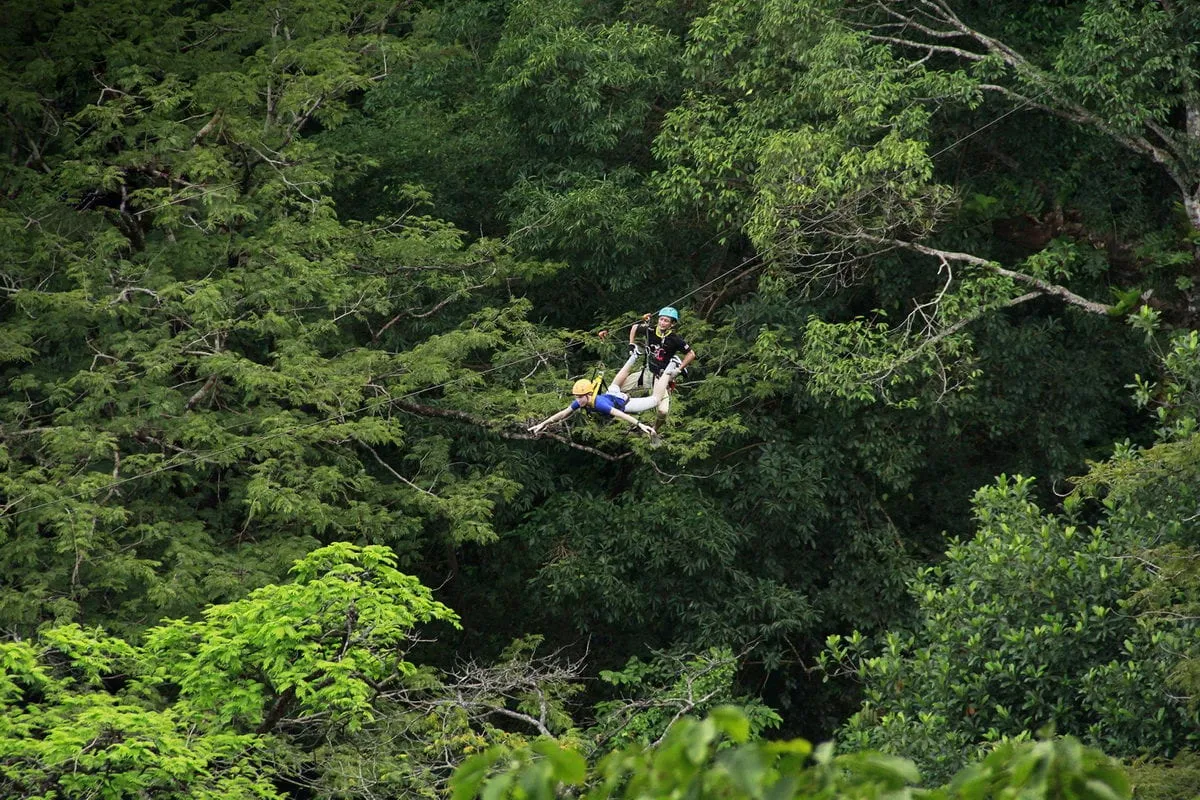 Zipline Adventure Flying Hanuman