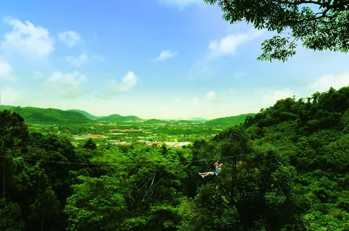 Flying Hanuman Zipline Adventure
