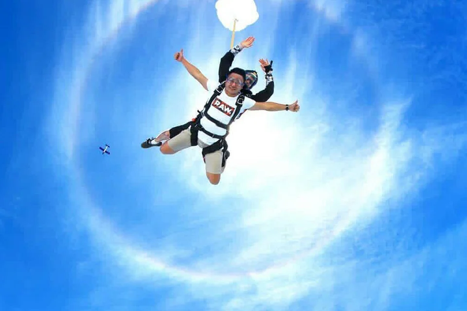 Skydiving In Pattaya Thailand