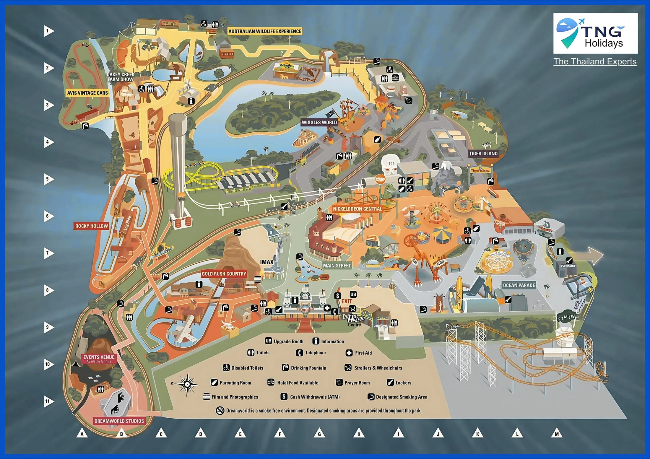 Dream World Visa Fun Park In Bangkok